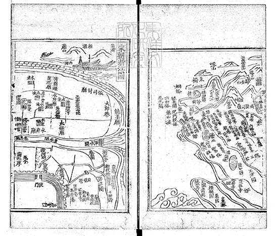 《西湖遊覽志》二十四卷 孤山三堤胜迹、南山胜迹、北山胜迹