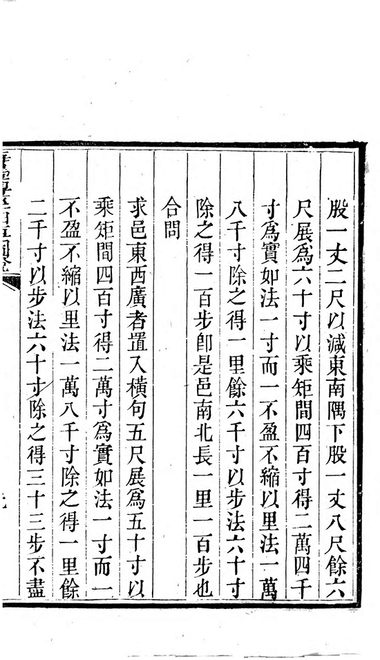 清 李潢《九章算术细草图说》深入阐释中国古代第一部数学专著