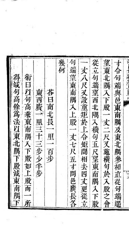 清 李潢《九章算术细草图说》深入阐释中国古代第一部数学专著