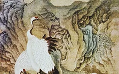 明代边景昭《百鹤图卷》赏析 历代国画 第1张