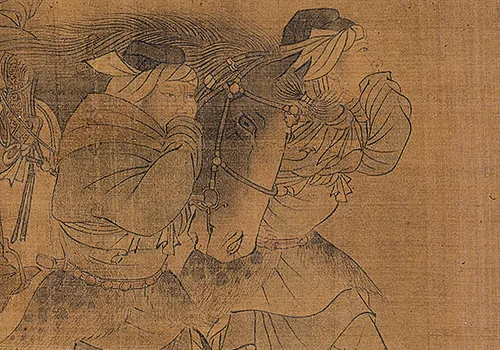 《文姬归汉图》:宋代画笔里,蔡文姬跨越万里的归乡悲歌 历代国画 第7张-墨韵书香