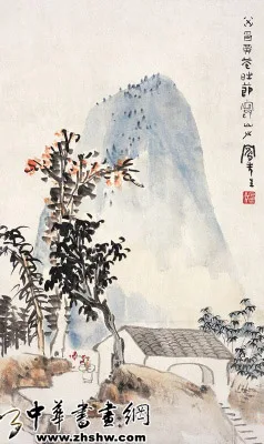 吕凤子作品赏析 历代国画 第3张