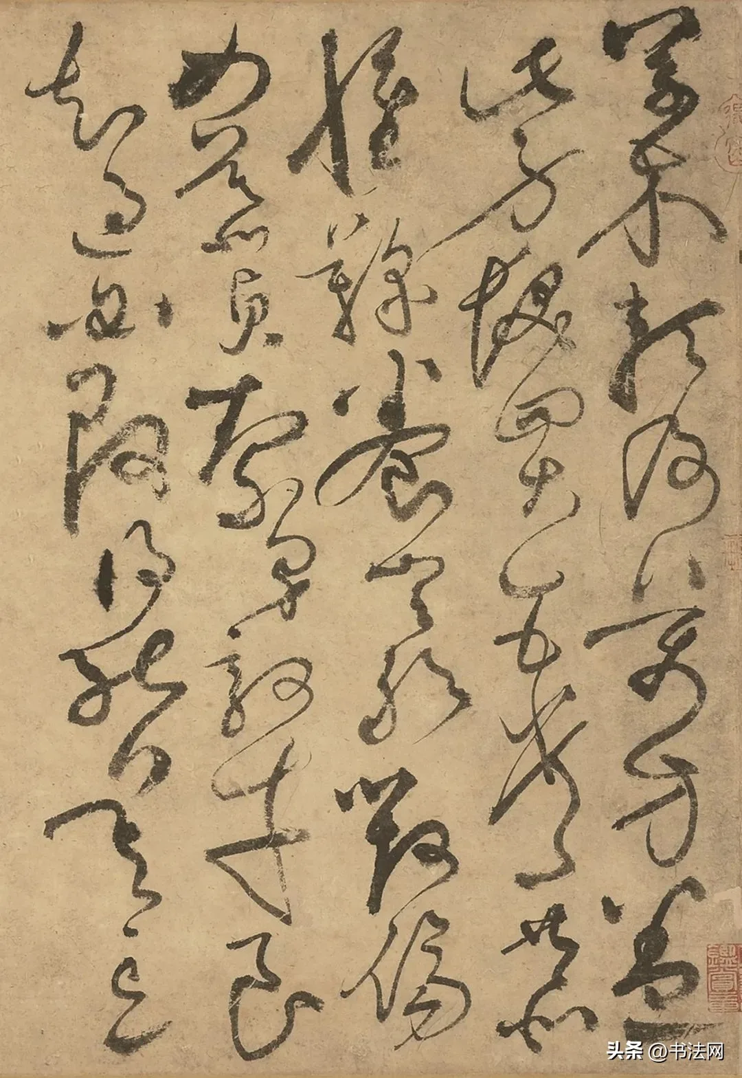 这幅“鬼画符”气哭外行,书法家却膜拜800年,台北故宫禁止展出 历代书法 第2张-墨韵书香