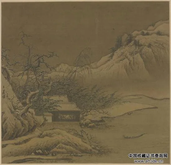 下雪时古人在做什么？寒江钓雪图（画雪景、雪景山水图） 历代国画 第17张