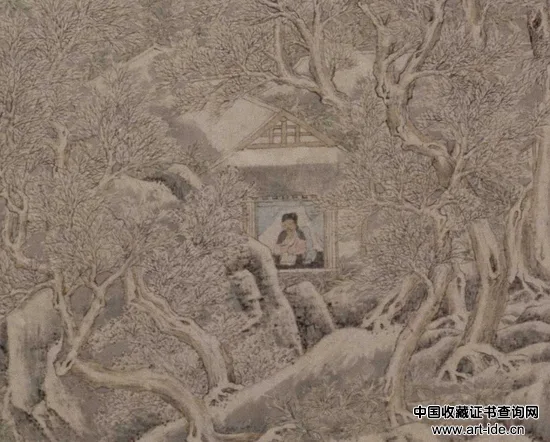 下雪时古人在做什么？寒江钓雪图（画雪景、雪景山水图） 历代国画 第22张
