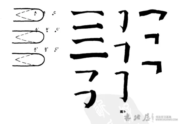 提笔位置的控制练习方法 书画知识 第1张-墨韵书香