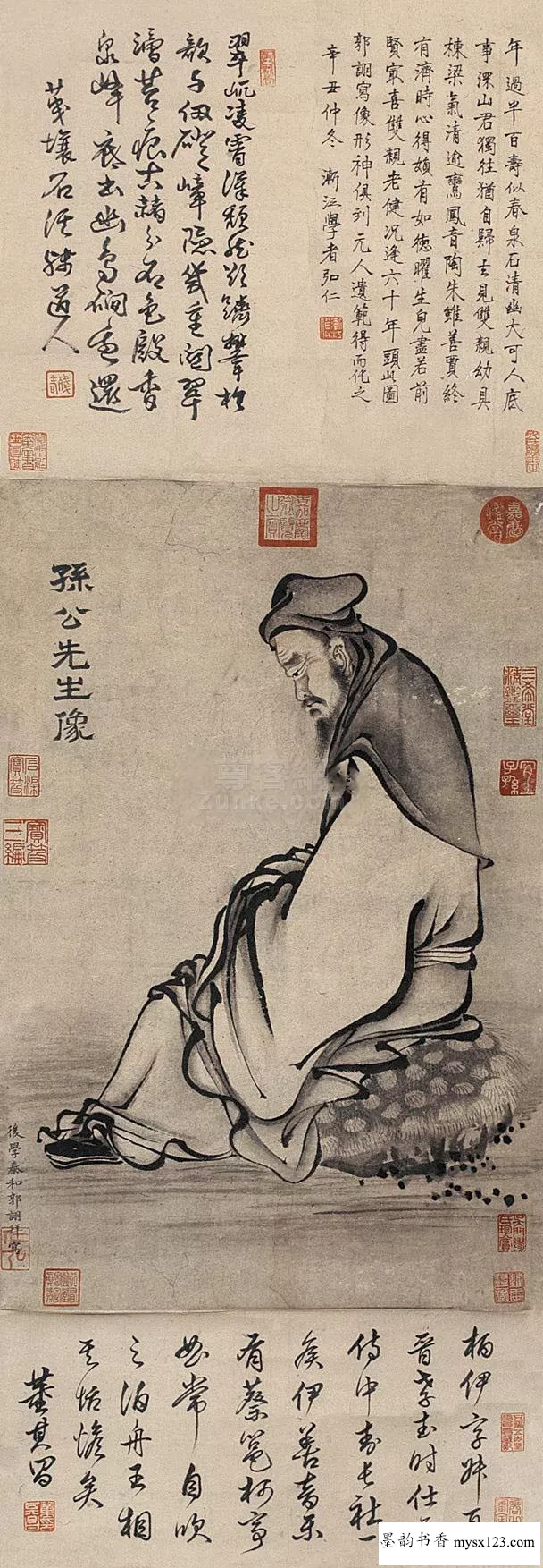 明代画家︱郭诩国画作品 历代国画 第12张