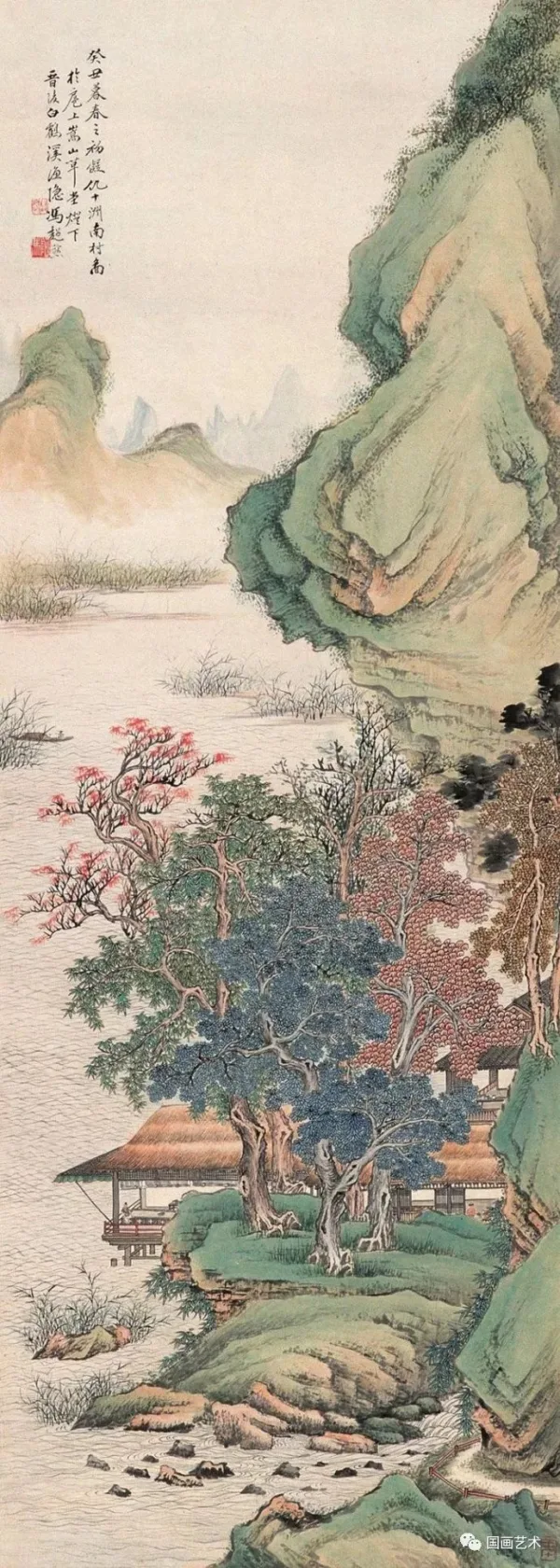 冯超然作品赏析 名人名家 第4张