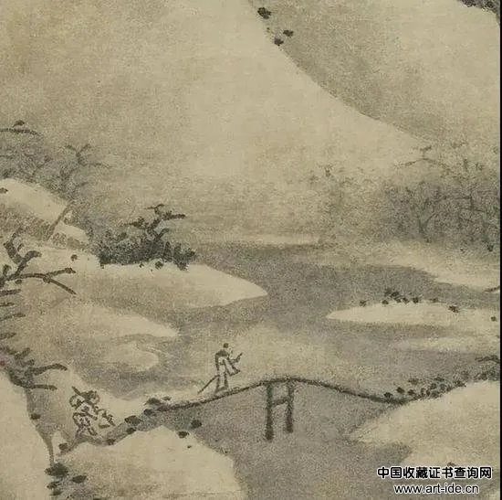 下雪时古人在做什么？寒江钓雪图（画雪景、雪景山水图） 历代国画 第5张