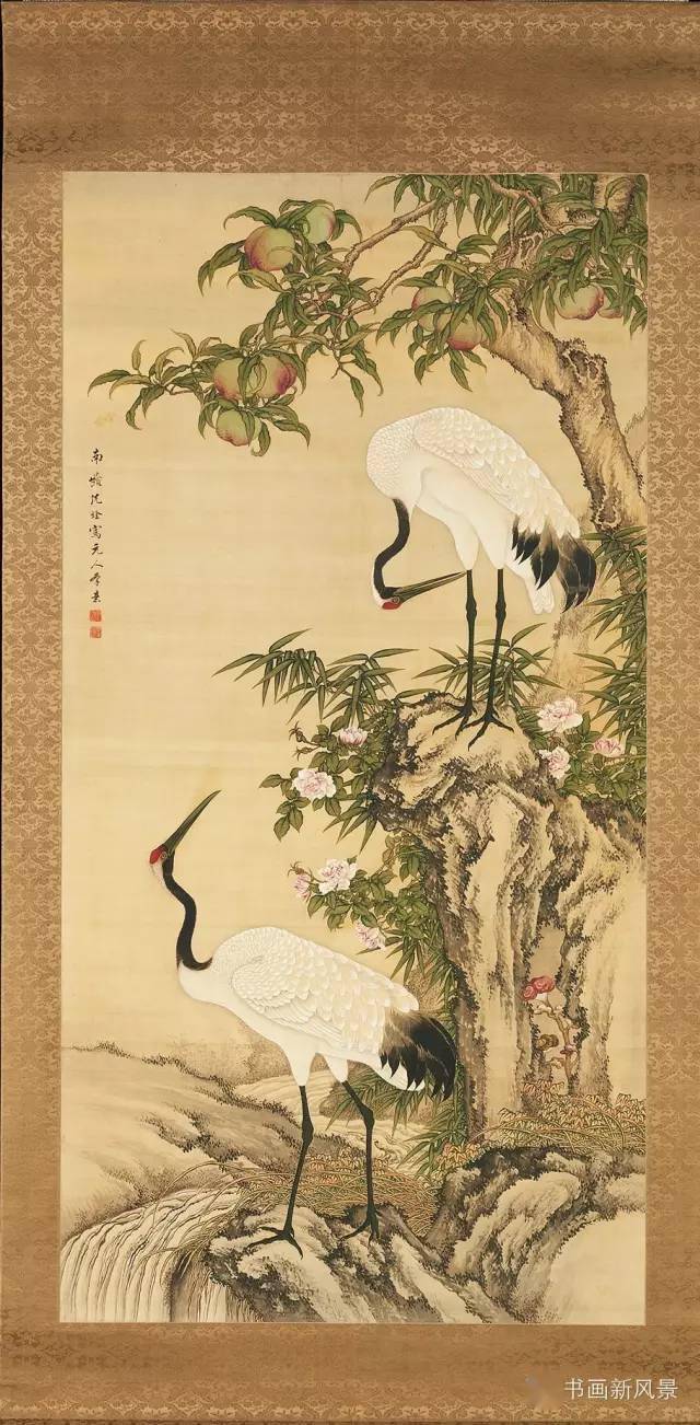沈铨画鹤，震撼东瀛！ - 墨韵书香