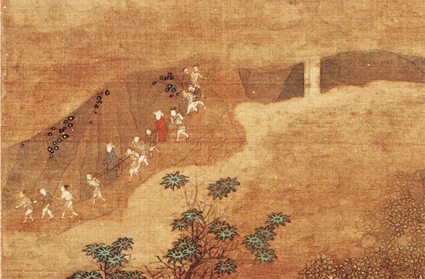 700 年前,从未去过四川的赵孟頫,画出了李白笔下最险的蜀道 历代国画 第4张-墨韵书香