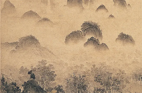 被低估的宋徽宗:他画的秋天,藏着宋代山水的转身《溪山秋色图轴》 历代国画 第5张-墨韵书香