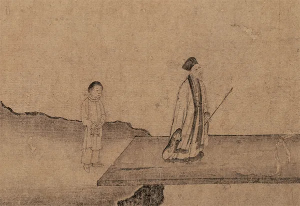 一根线条画尽千年风骨:李公麟笔下,中国人最高级的长寿与优雅《商山四皓会昌九老图》 历代国画 第8张-墨韵书香