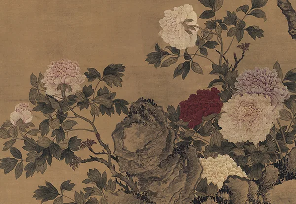 没骨丹青绘吉祥:邹一桂晚年精品《玉堂富贵图》解读 历代国画 第4张-墨韵书香