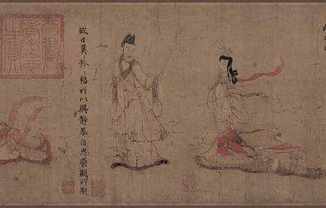 东晋 顾恺之 女史箴图 绢本 历代国画 第1张