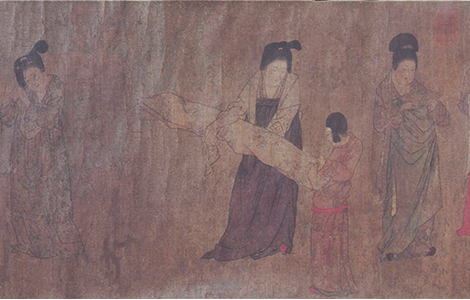 唐 周昉 被誉为“唐代仕女画第一” 名人名家 第3张