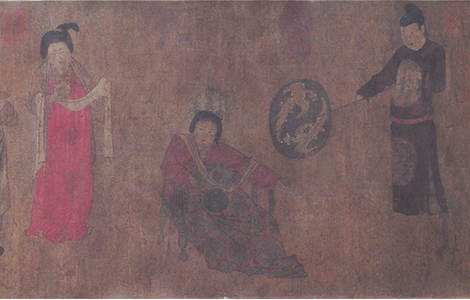 唐 周昉 被誉为“唐代仕女画第一” 名人名家 第2张