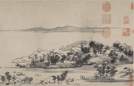元 黄公望 富春山居图完美合璧卷（剩山、无用师）纸本（画心） 历代国画 第1张