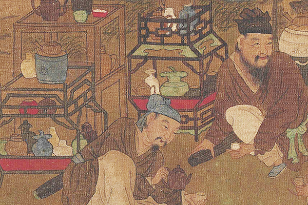 五代南唐 李昪 货郎图页24x59故宫博物院