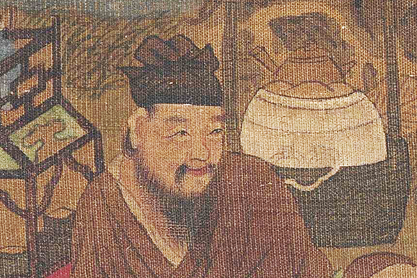五代南唐 李昪 货郎图页24x59故宫博物院