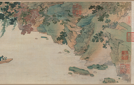 明仇英《赤壁图卷》赏析 历代国画 第3张