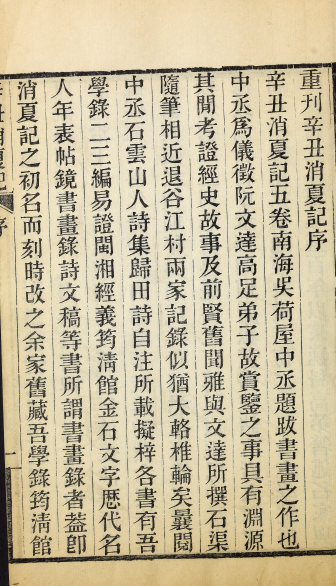 辛丑消夏记5卷.清.吴荣光撰.清光绪31年叶氏郋园刊本 古籍善本 第2张