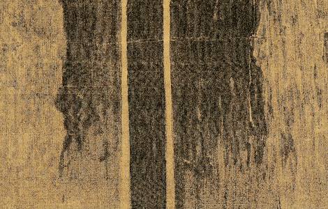 宋 范宽 溪山行旅图 绢本206.3X103.3台北故宫 历代国画 第3张