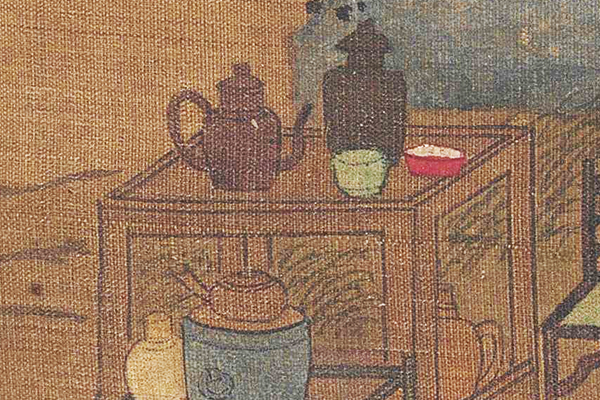 五代南唐 李昪 货郎图页24x59故宫博物院