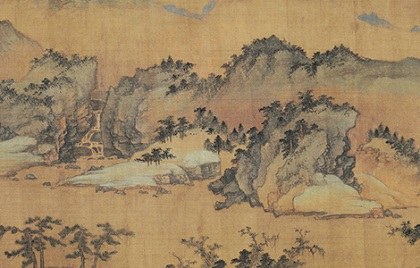 元 商琦 春山图卷绢本 39.6X217 历代国画 第4张