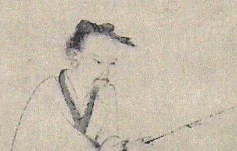 明 唐寅 葑田行犊图轴纸本74.7x42.7上博 历代国画 第3张