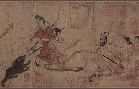 东晋 顾恺之 女史箴图 绢本 历代国画 第1张