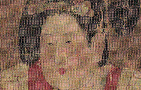 唐 佚名 宫乐图 绢本48.7x69副本 历代国画 第1张
