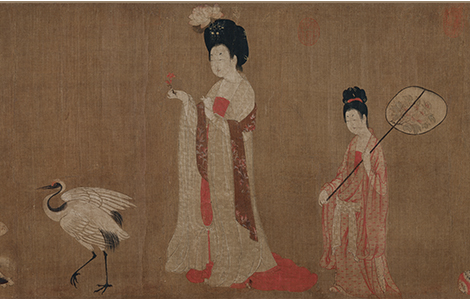 唐 周昉 被誉为“唐代仕女画第一” 名人名家 第5张