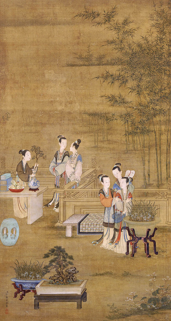 清 丁观鹏：宫廷画坛的璀璨之星 乾隆御用画家 与郎世宁齐名 名人名家 第1张