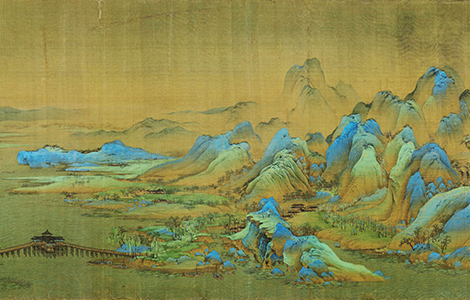 《千里江山图》：璀璨青绿，不朽传奇 书画知识 第4张