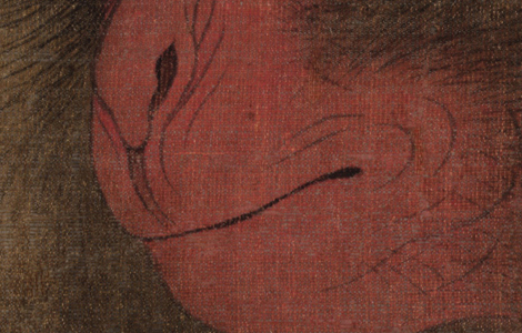 南宋 毛松 猿图84x62东京国立博物馆 历代国画 第2张