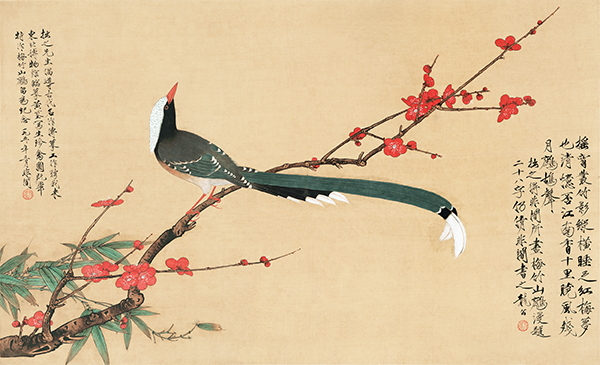 历代画家笔下的“四君子”之一——梅 历代画家笔下的“四君子”之一——梅