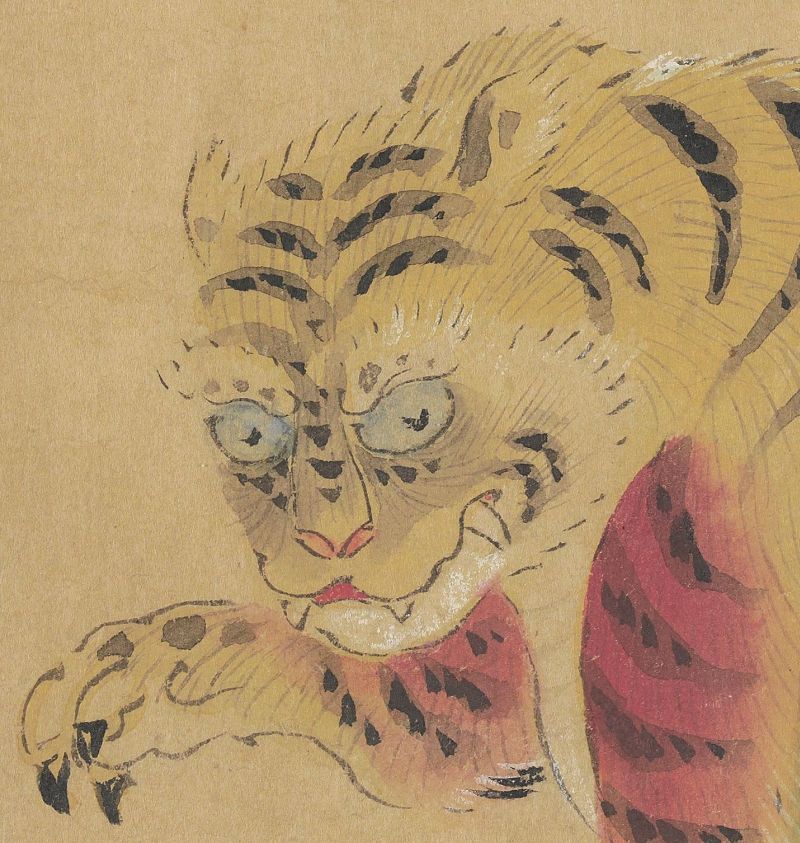 《山海经》中记载的奇异生物《怪奇鸟兽图卷》 古籍善本 第2张