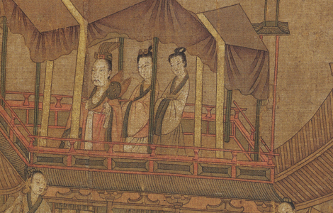 晋 顾恺之 洛神赋图卷(第一卷 完美版)(第二卷)画心绢本 历代国画 第1张
