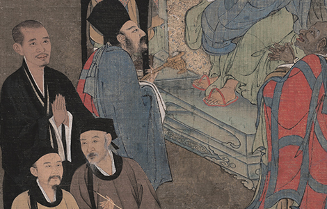 南宋 周季常 应身观音绢本111.5×53.1波士顿 历代国画 第3张