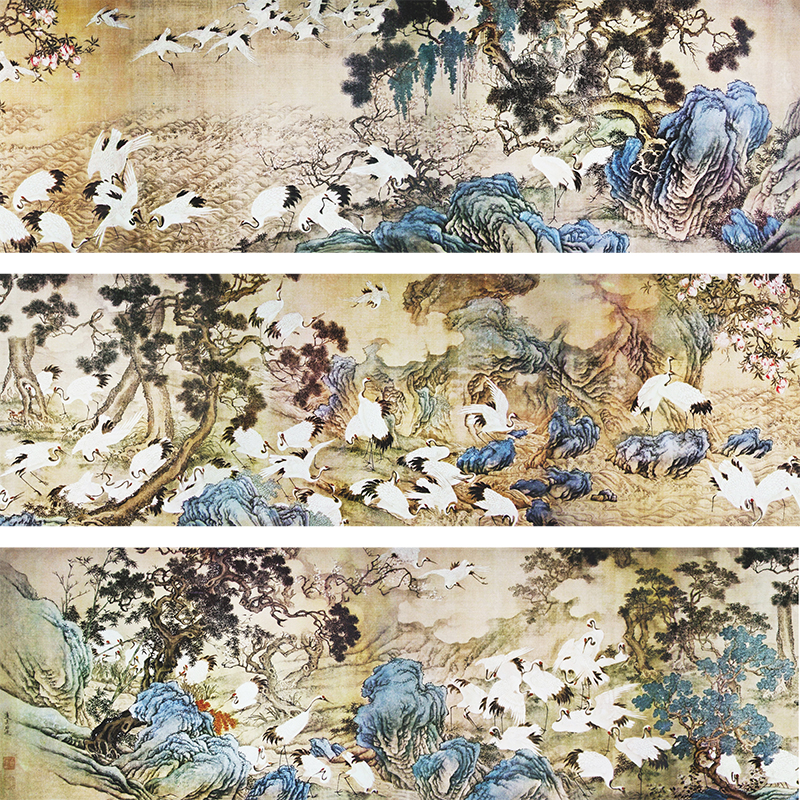 历代画家笔下的吉祥之鸟—鹤 历代国画 第6张