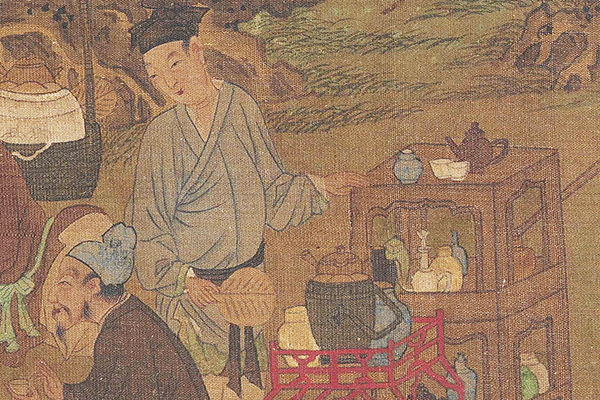 五代南唐 李昪 货郎图页24x59故宫博物院