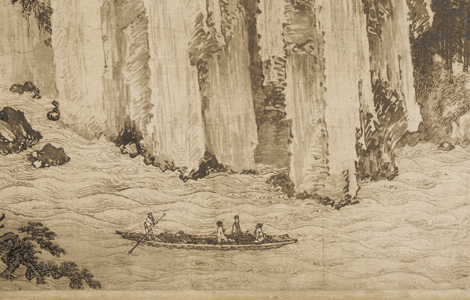 金 武元直(传)赤壁图纸本53x138