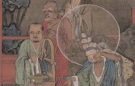 南宋 周季常 应身观音绢本111.5×53.1波士顿 历代国画 第2张