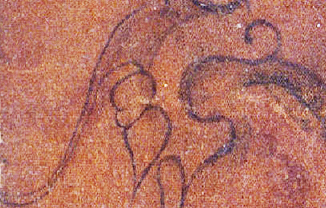 战国 人物御龙帛画 37.5x28 湖南省博物馆藏 历代国画 第4张