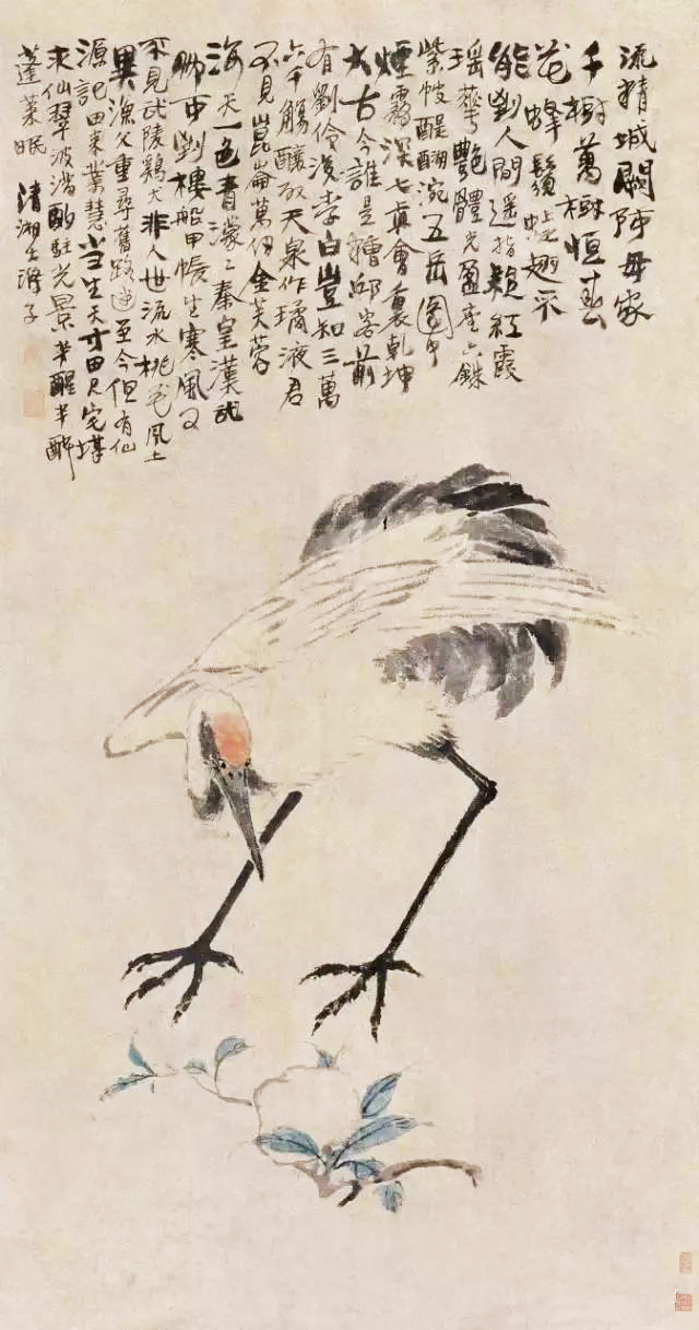 历代画家笔下的吉祥之鸟—鹤 历代国画 第12张