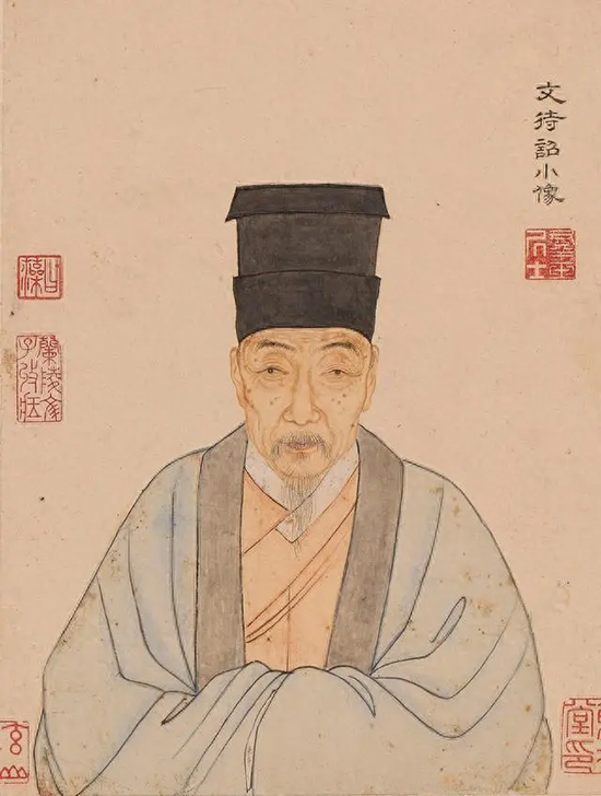 明 文徵明（文征明）：璀璨人生，艺韵流芳 名人名家 第1张