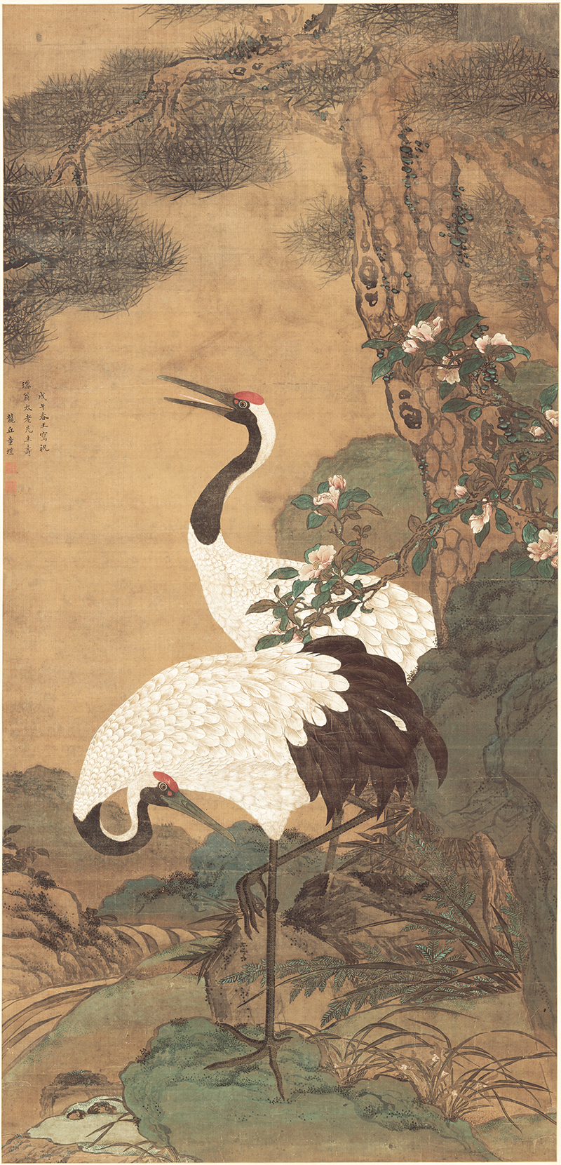 历代画家笔下的吉祥之鸟—鹤