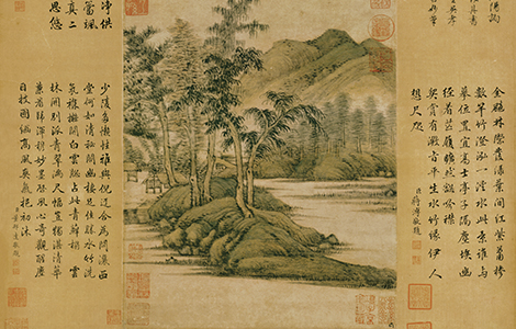 倪瓒-水竹居图