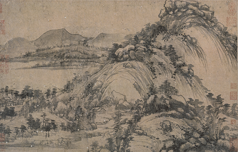元 黄公望 富春山居图完美合璧卷（剩山、无用师）纸本（画心） 历代国画 第1张